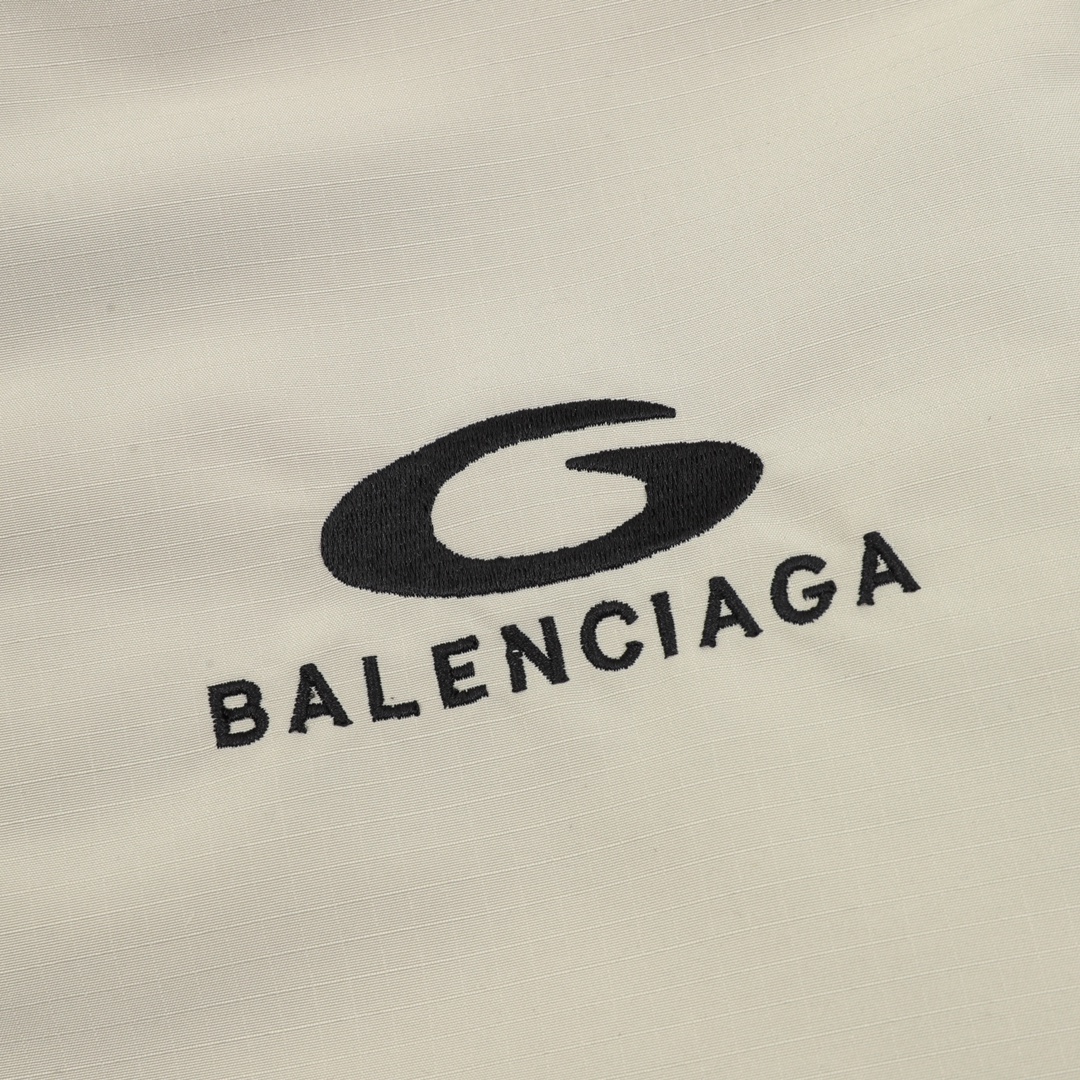 Balenciaga/巴黎世家 字母刺绣拉链夹克外套