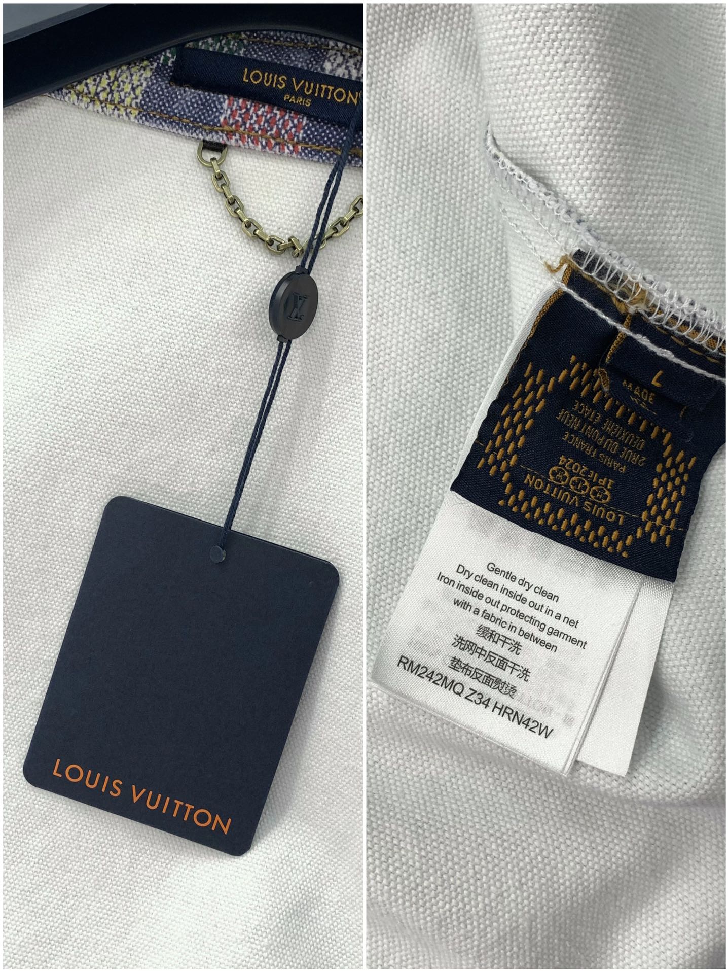 ，LouisVuitton 路易威登，2025春季最新款，专柜同步有售，原单狠货，时尚休闲短袖外套，上身