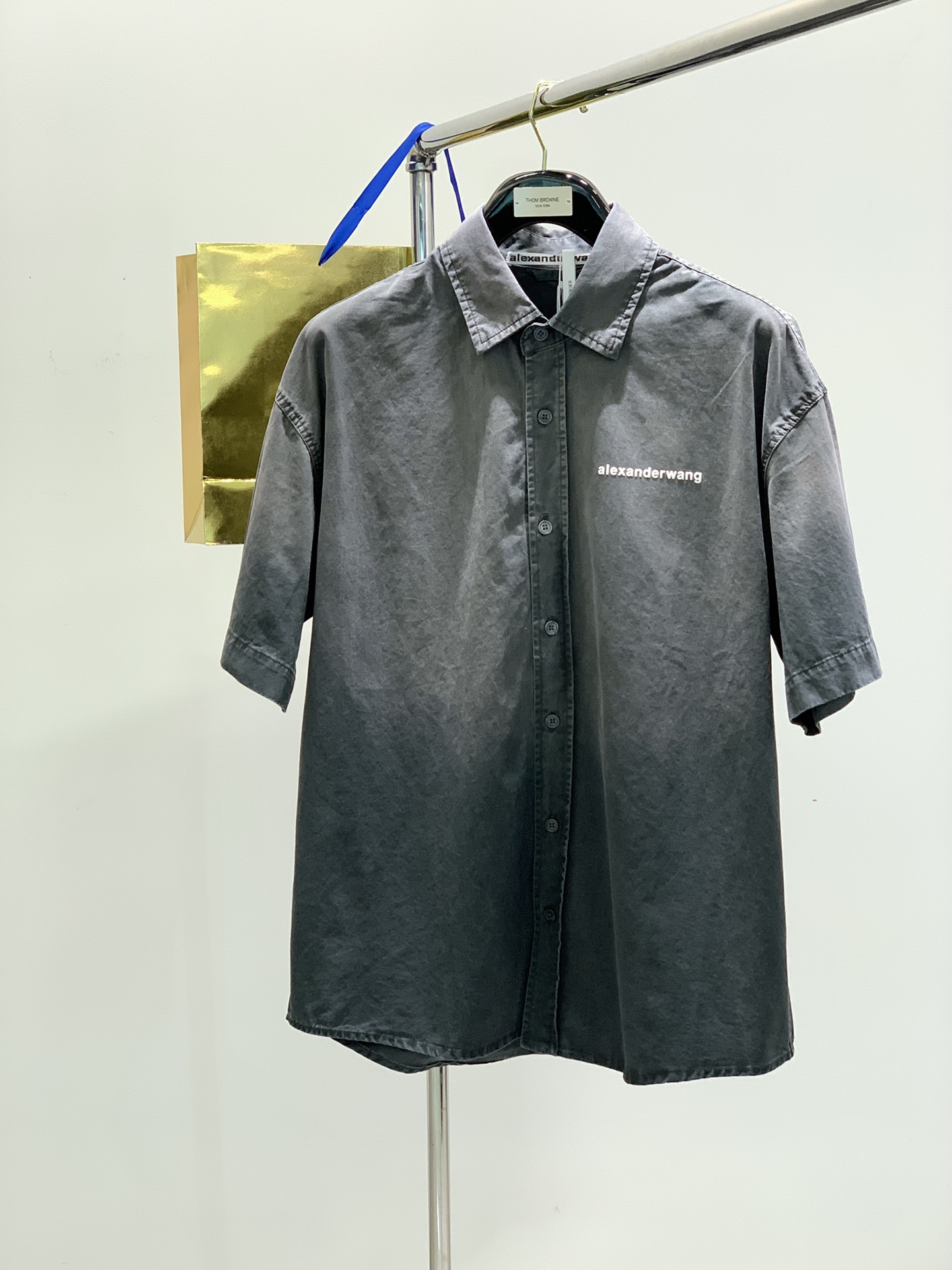 ，Maison Margiela马吉拉，2025夏季最新品，专柜同步有售，原单狠货，时尚休闲短袖衬衫，上