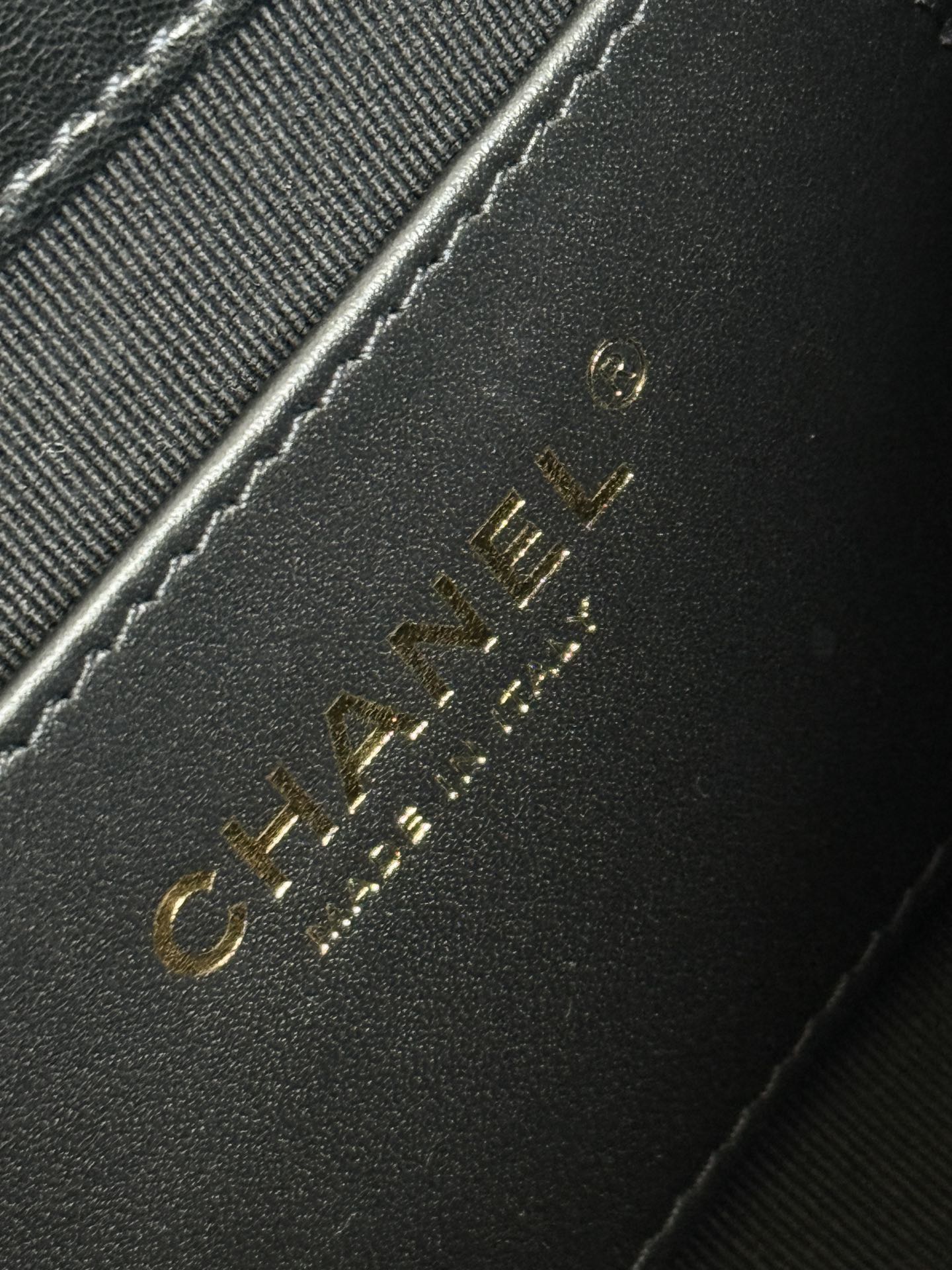 Chanel Black Quilted Leather Top Handle Flap Bag with Gold Chain Shoulder Strap 8 i1739956626 4771 7