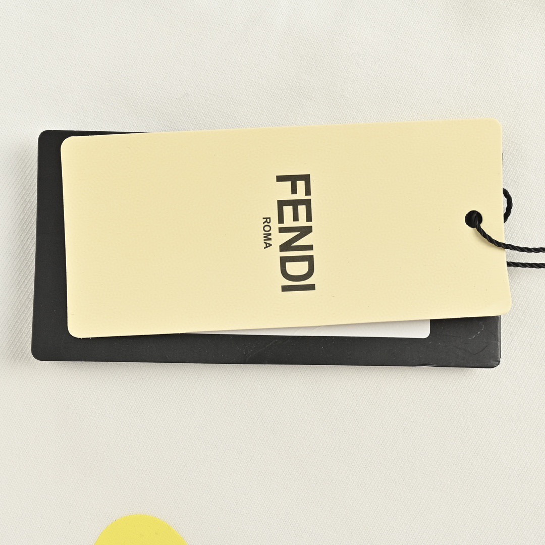 芬迪/Fendi 夏季新品 小怪兽眼睛印花圆领短袖T恤