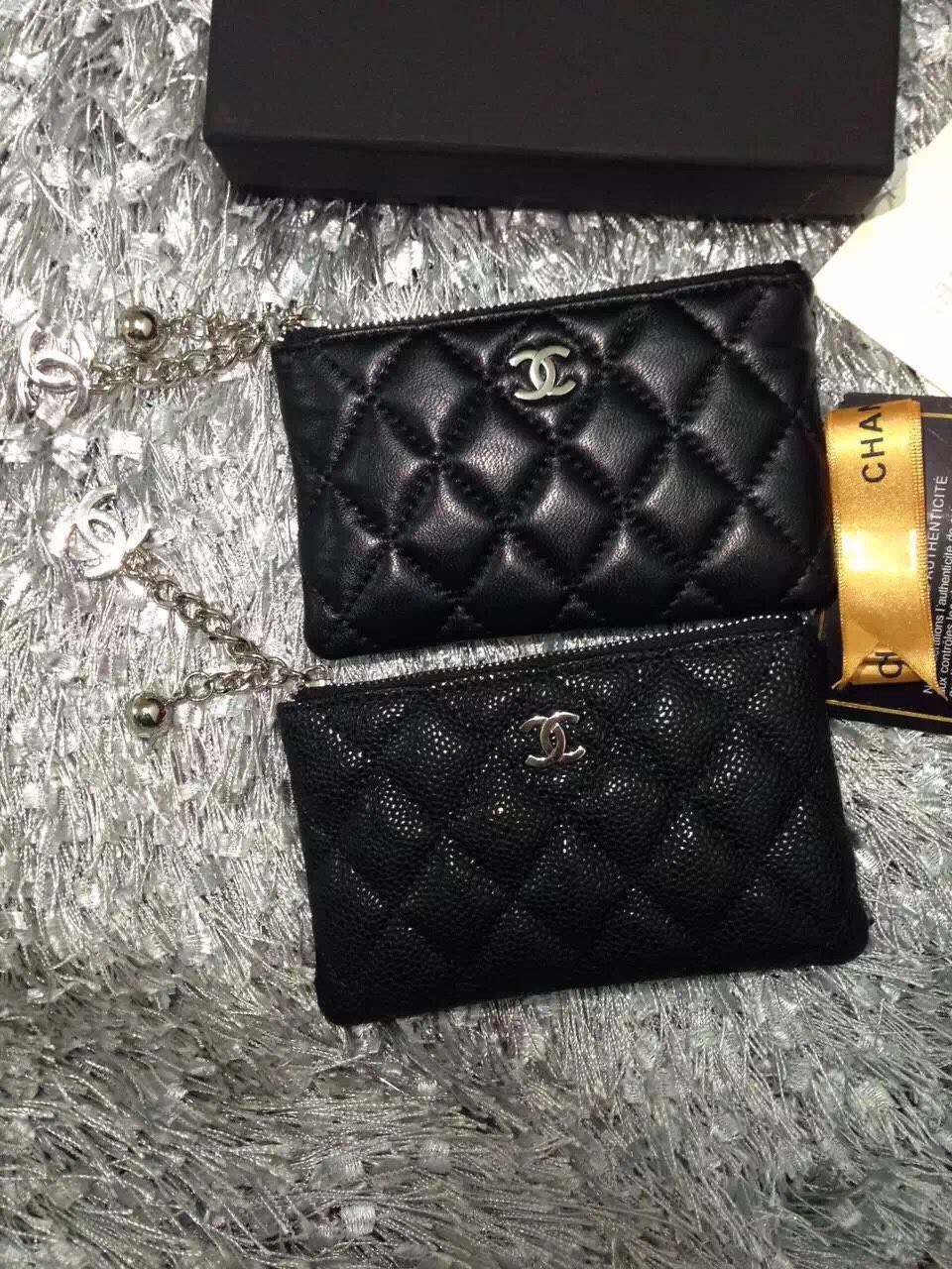 Chanel香奈儿 財布 コインケース 全皮仕様 金銀金具