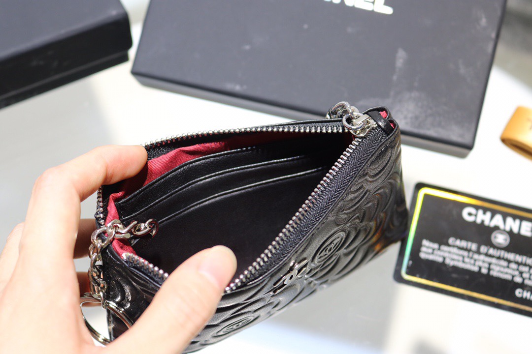 Chanel香奈儿専用全皮製零钱包 - 高品質のディテールを追求