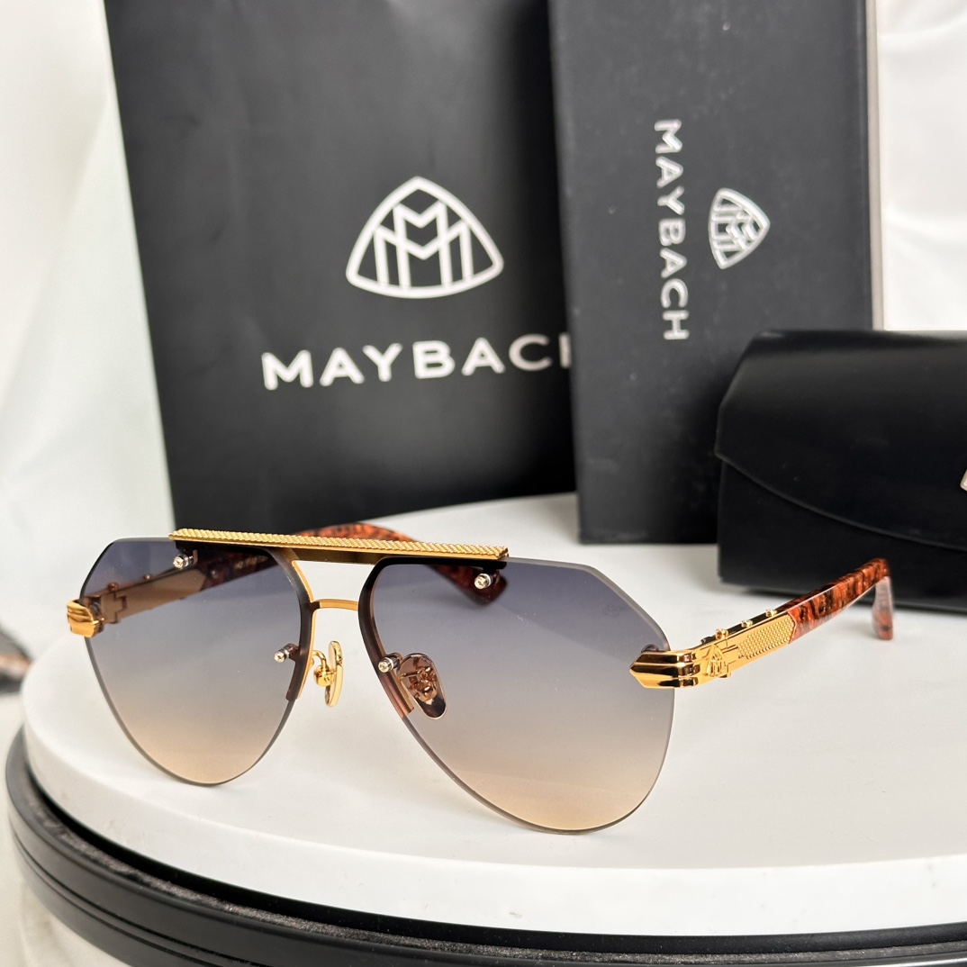 ‼️MAYBAC*迈巴赫年度最牛硬货👍🏻 官网圆款 ❗️极力推荐款‼️ 采用K金真空电镀金灿灿五金配件，
