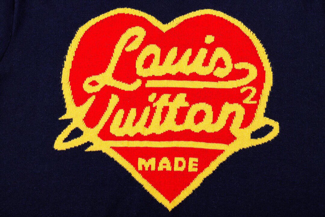路易威登/Louis Vuitton 夏季新款 经典爱心字母针织短袖