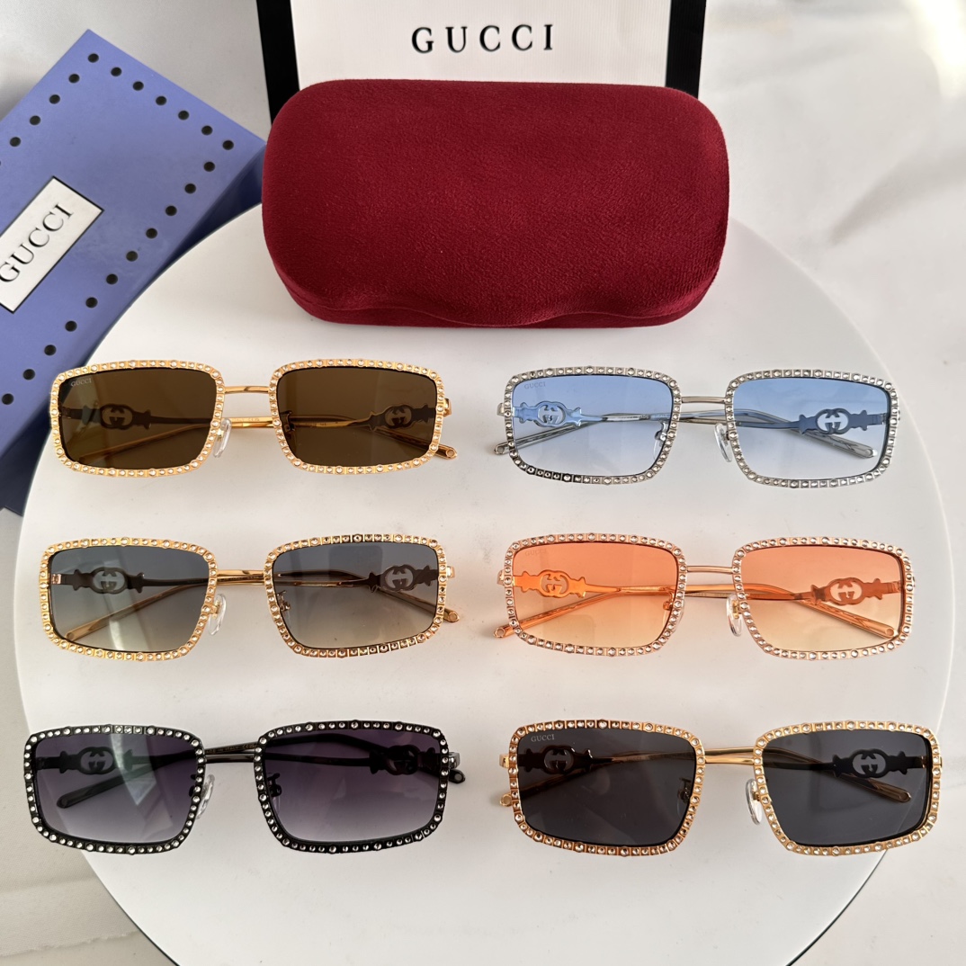  ‼️ 官网图 GUCC*🐝🐝🐝MODEL：GG1568S  🐝🐝🐝SIZE：53口22-142🐝🐝🐝