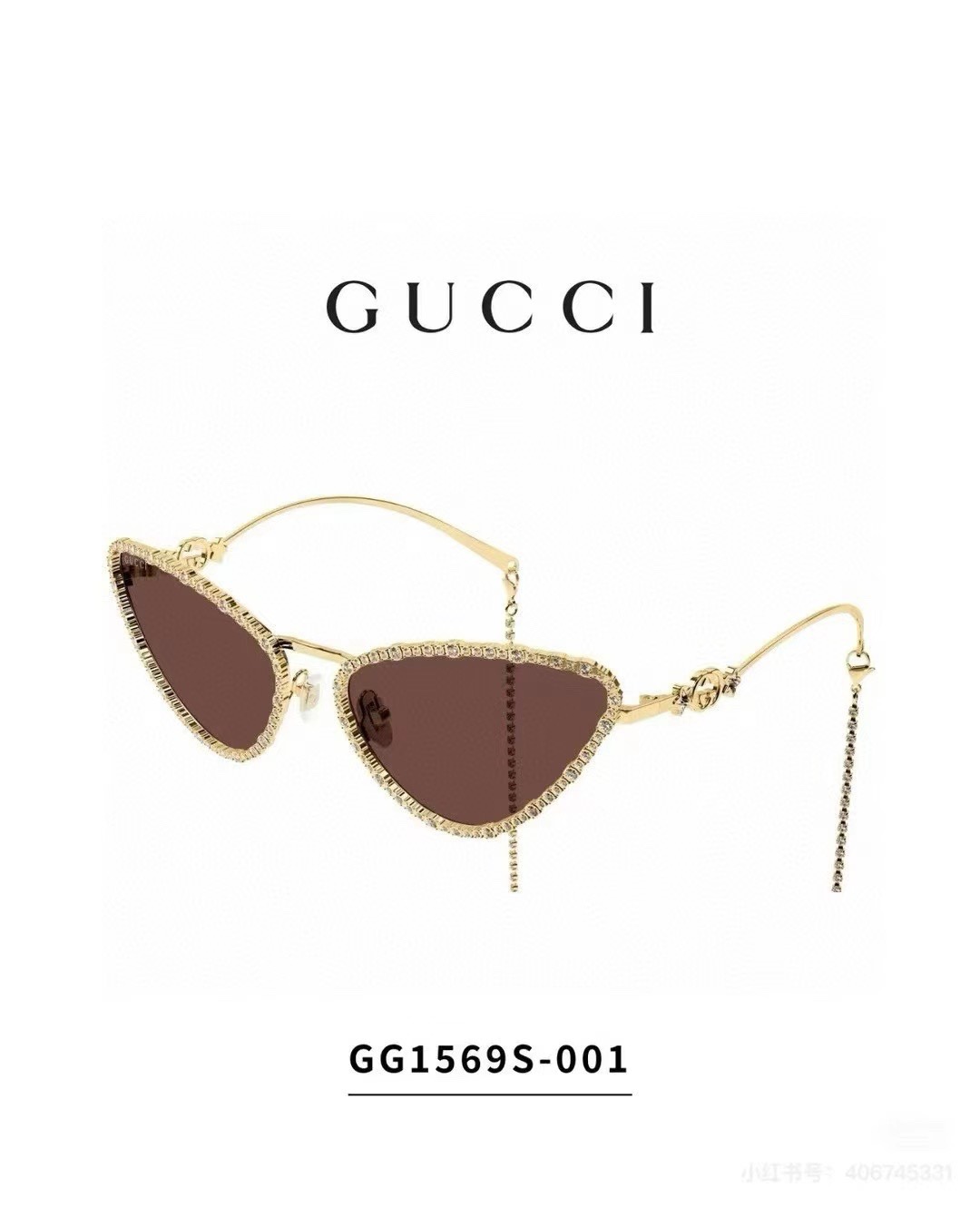  ‼️ 官网图 GUCC*🐝🐝🐝MODEL：GG1569S 🐝🐝🐝SIZE：53口22-142🐝🐝🐝