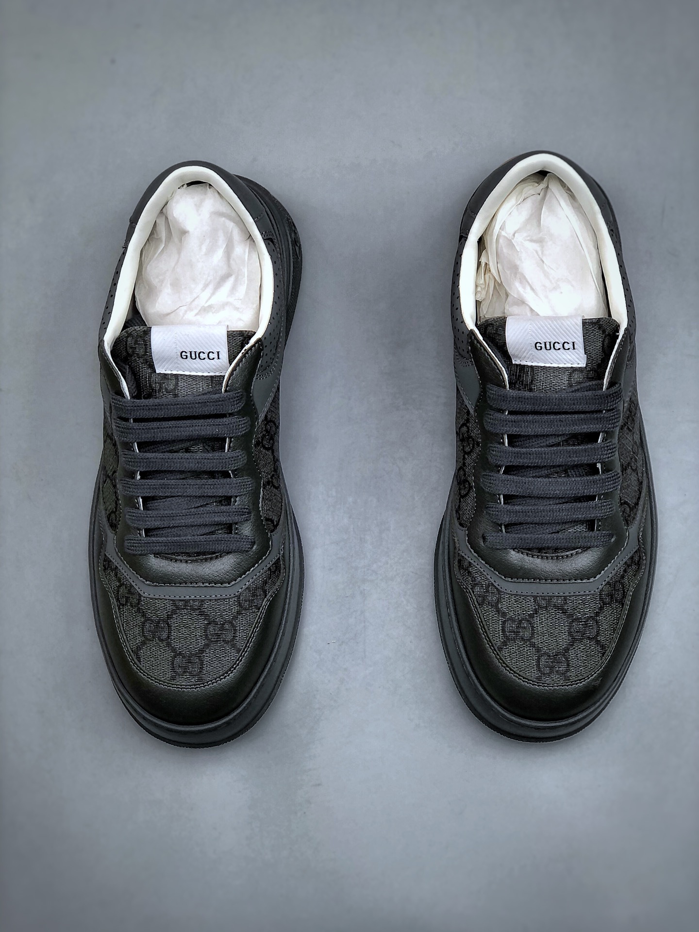 Gucci Screener GG High-Top Sneaker古驰饼干鞋 运动休闲鞋系列