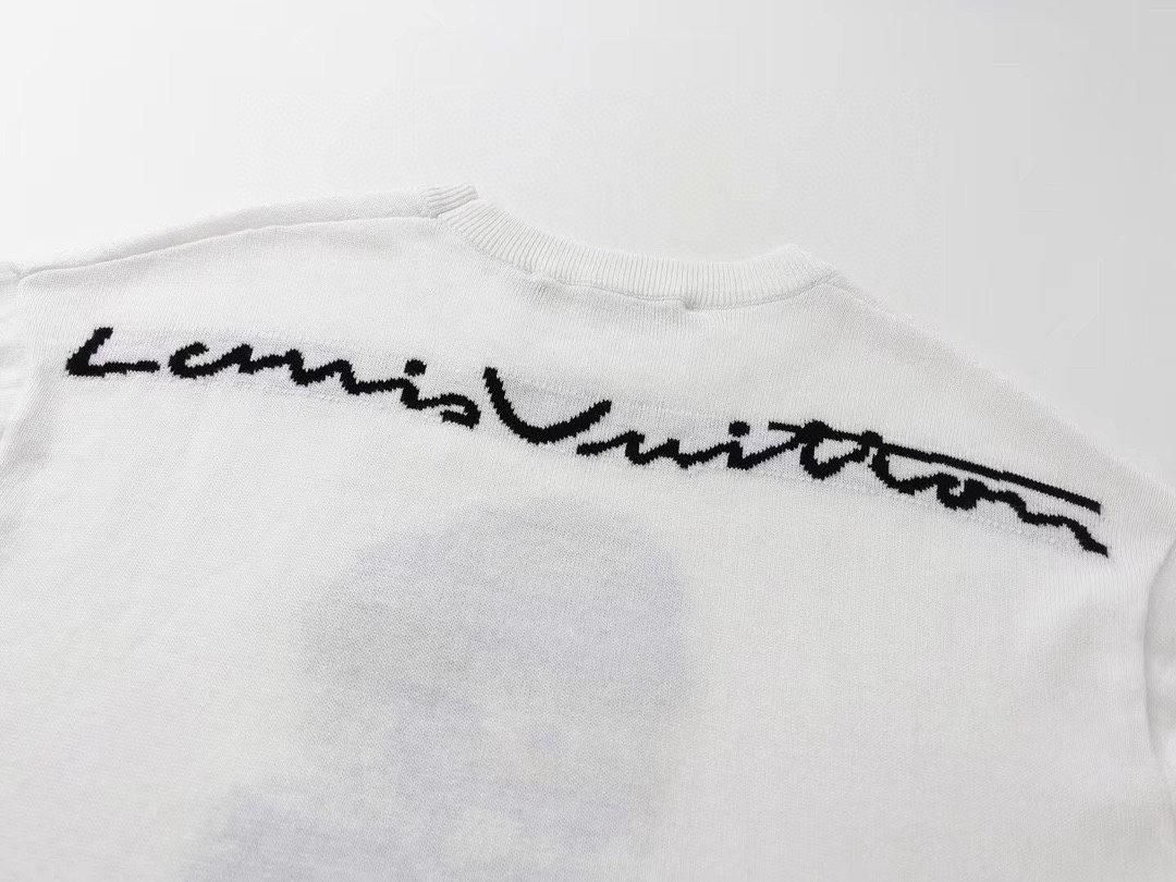 路易威登/Louis Vuitton 夏季新品 卡通人物针织圆领短袖
