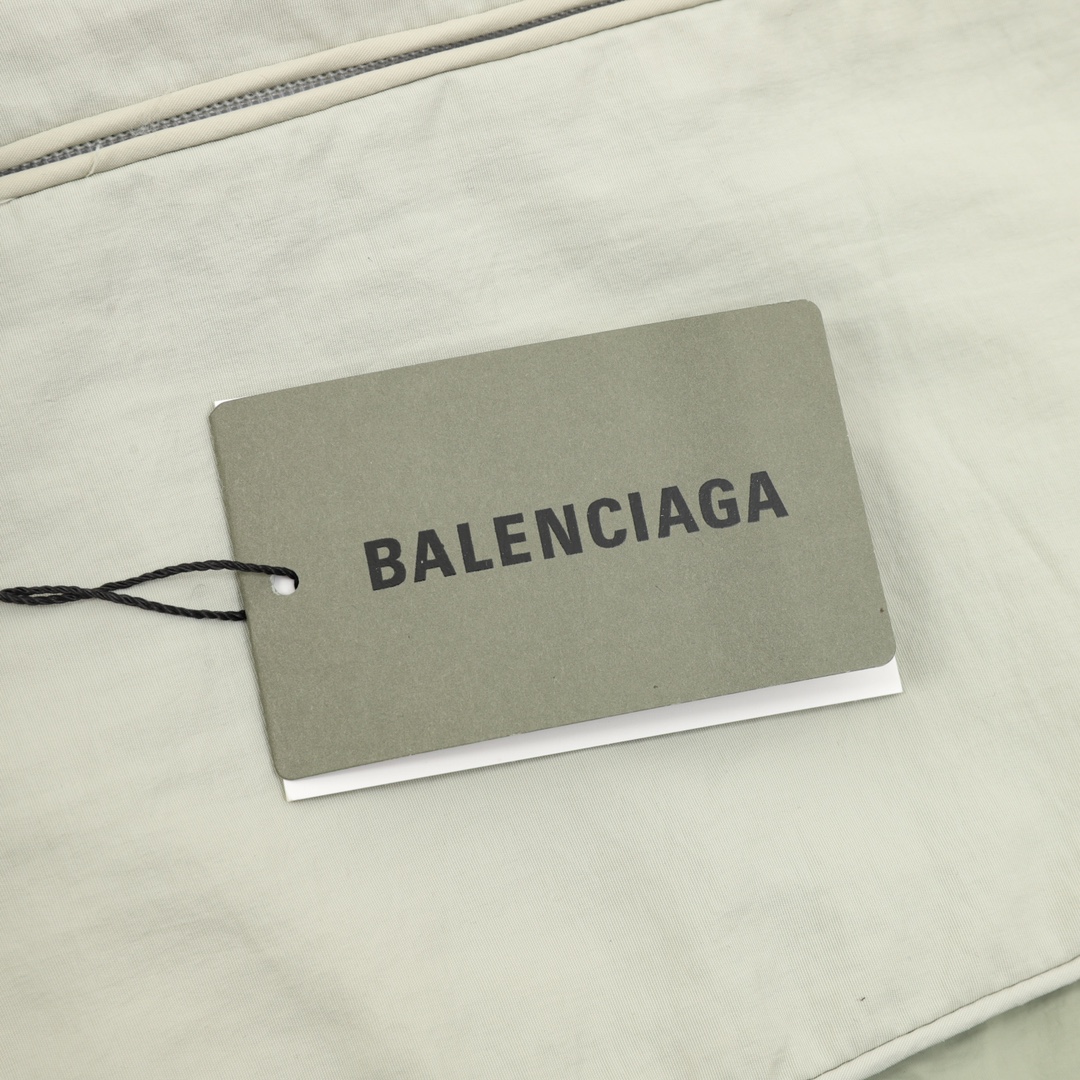 0 Balenciaga/巴黎世家 字母刺绣拉链连帽夹克外套