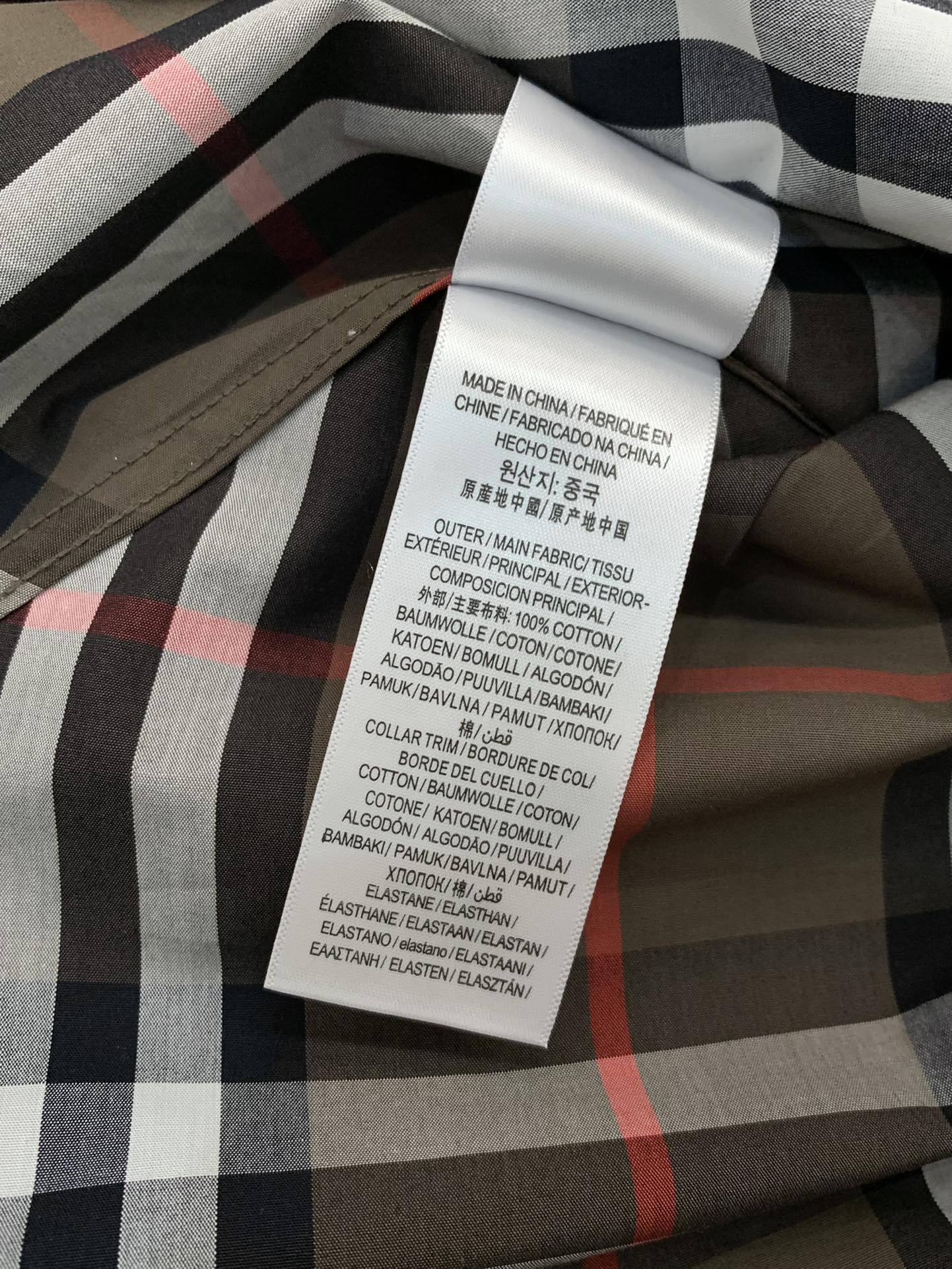 ，Burberry 巴宝莉，2025春夏最新品，专柜同步有售，原单狠货，时尚休闲长袖衬衫，进口原版面料，