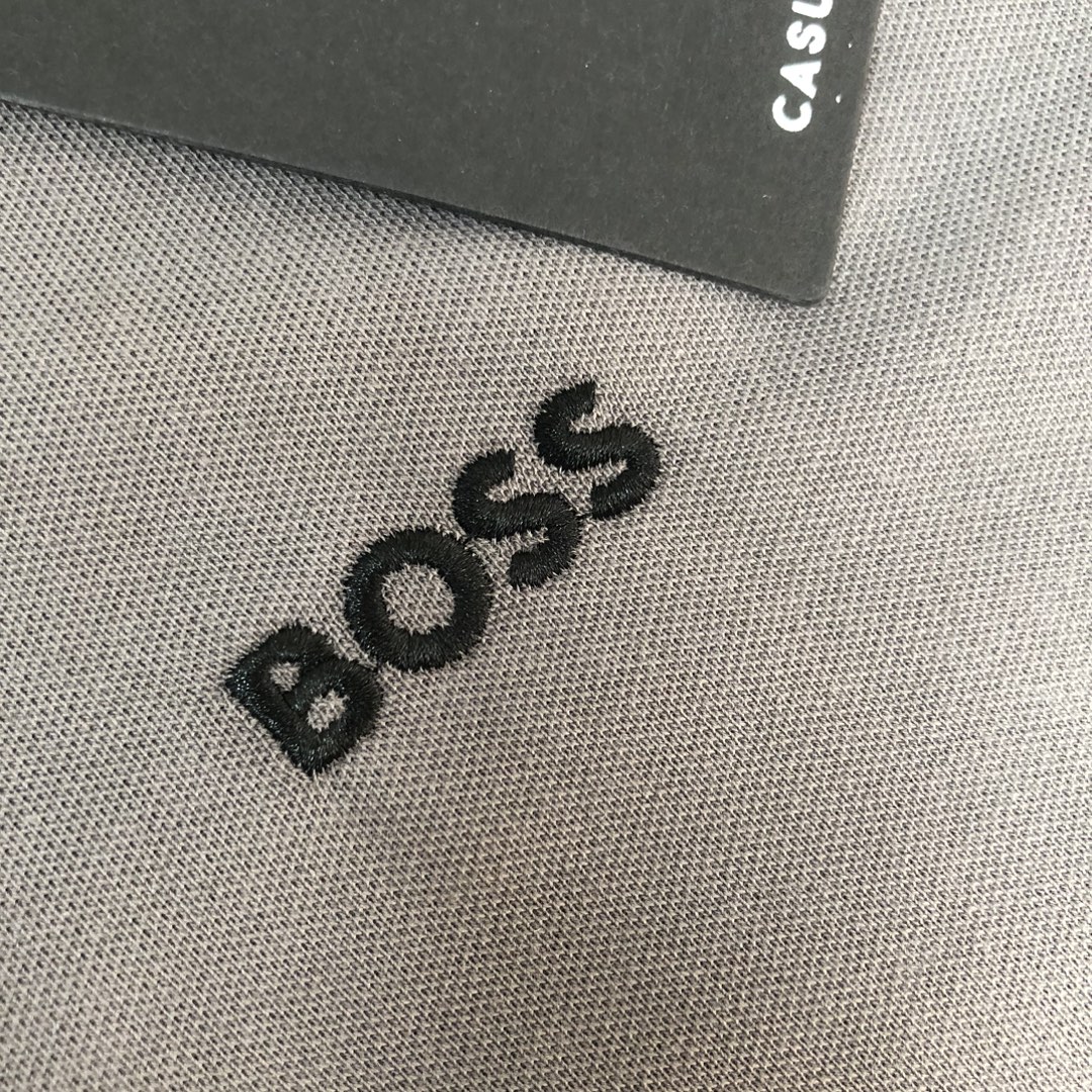  A🍃BOSS  2025最新款男士短袖Polo衫，品牌最新设计元素！既不单调也不复杂,恰到好处的展现品