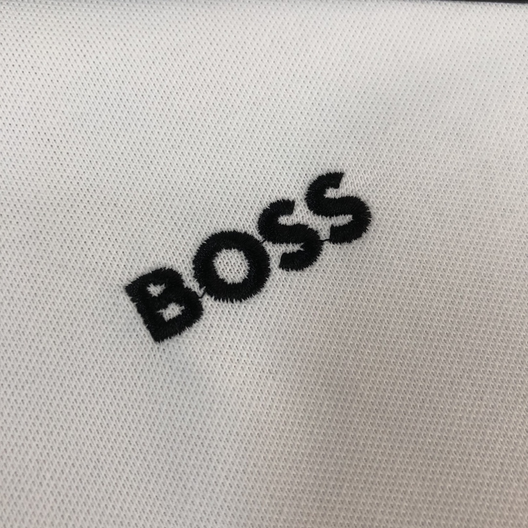  A🍃BOSS  2025最新款男士短袖Polo衫，品牌最新设计元素！既不单调也不复杂,恰到好处的展现品