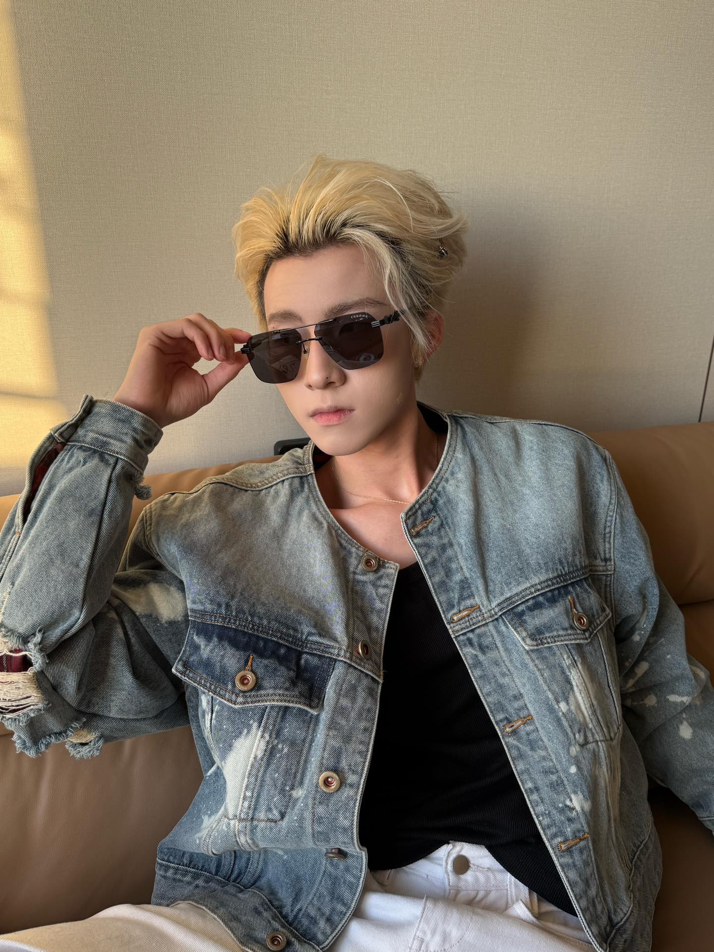   新款 眼镜界的爱马仕 Chromehearts 克罗心眼镜 男女款太阳镜 金 镜架 顶级品质墨镜 质