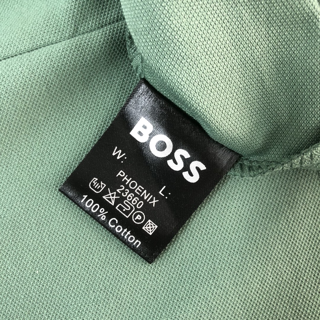  A🍃BOSS  2025最新款男士短袖Polo衫，品牌最新设计元素！既不单调也不复杂,恰到好处的展现品