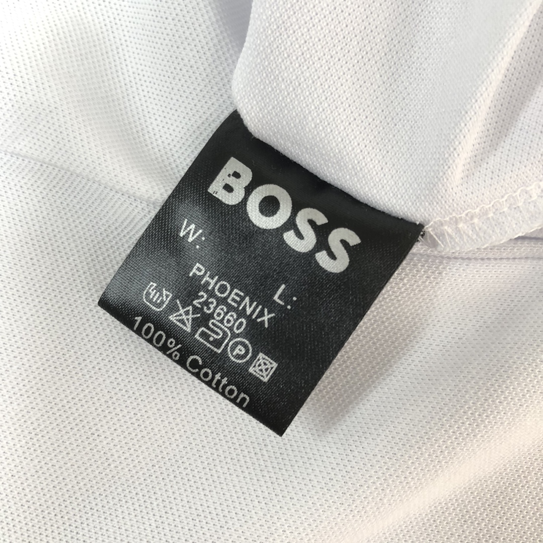  A🍃BOSS  2025最新款男士短袖Polo衫，品牌最新设计元素！既不单调也不复杂,恰到好处的展现品