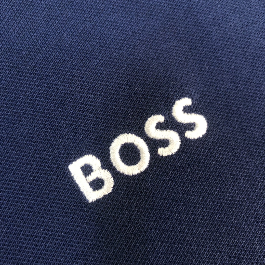  A🍃BOSS  2025最新款男士短袖Polo衫，品牌最新设计元素！既不单调也不复杂,恰到好处的展现品