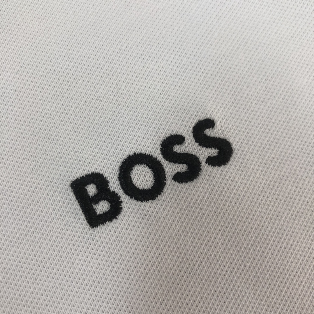 A🍃BOSS  2025最新款男士短袖Polo衫，品牌最新设计元素！既不单调也不复杂,恰到好处的展现品