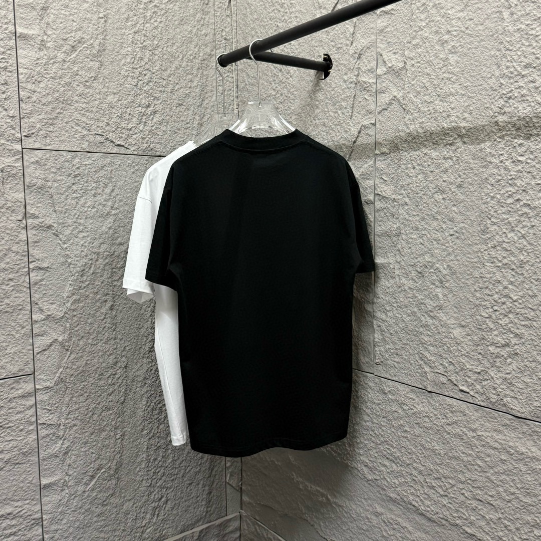 Miu Miu 2025 Spring Summer T-shirt: Logo, Custom Cotton, Sizes, Colors - 图片 5