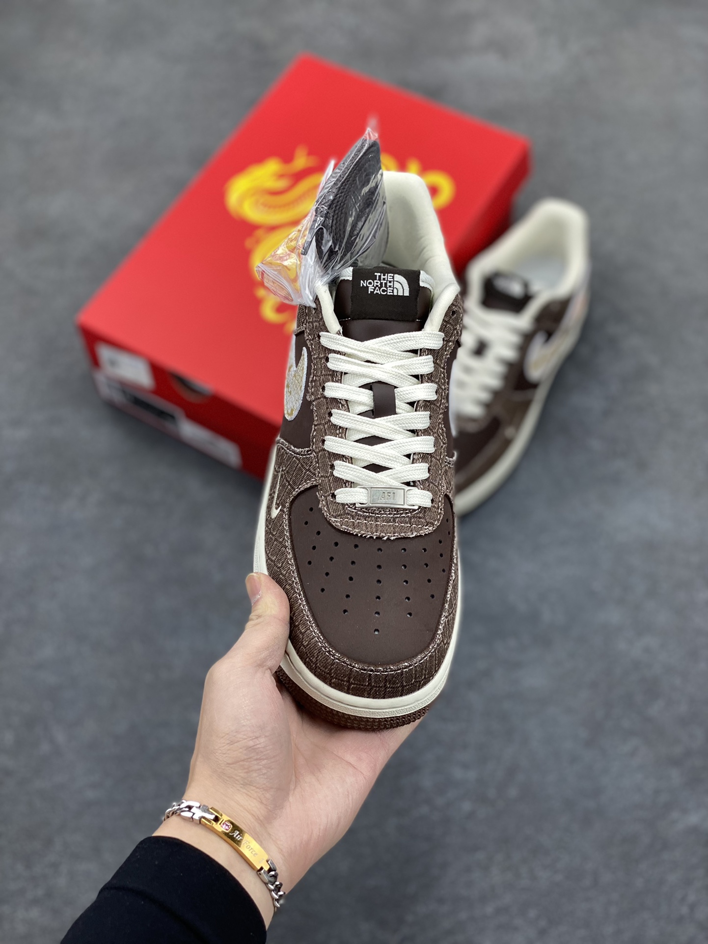 图片[2]-Nk Air Force 1‘07 Low 北面联名 空军一号低帮休闲板鞋  #原楦头原纸板 原装鞋盒 定制五金配件 内置全掌气垫 原厂鞋底 货号：CH6336-524  尺码：36 36.5 37.5 38 38.5 39 40 40.5 41 42 42.5 43 44 44.5 45-选品中心