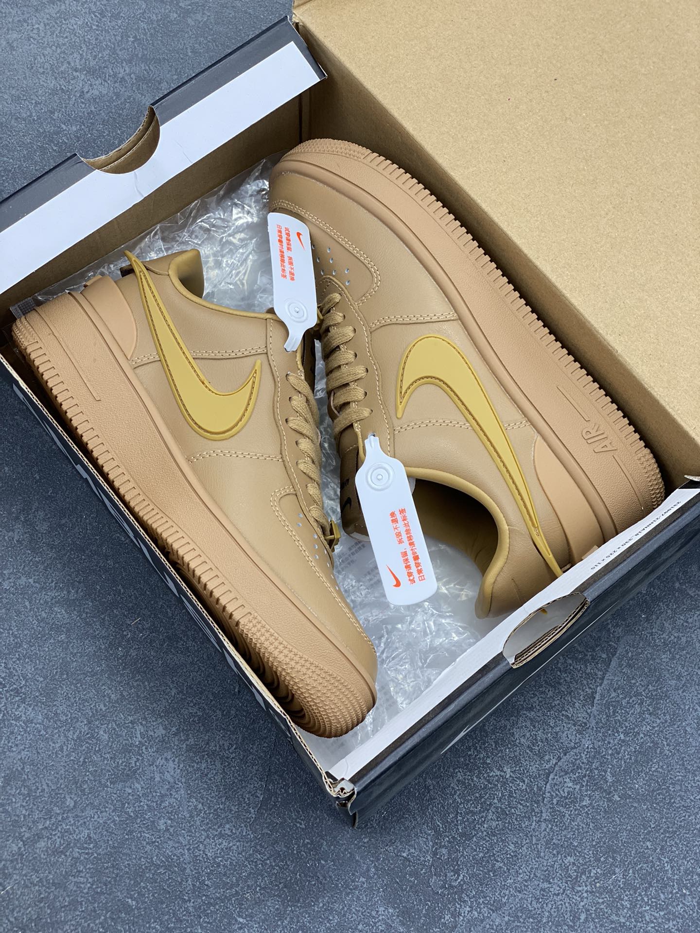 图片[9]-韩裔美籍设计师Yoon Ahn主理时尚品牌AMBUSH x Nike Air Force 1 Low SP\”Phantom\”空军一号宽底版系列低帮百搭休闲运动板鞋 货号：DV3464-8002 尺码：36 36.5 37.5 38 38.5 39 40 40.5 41 42 42.5 43 44 44.5 45-选品中心