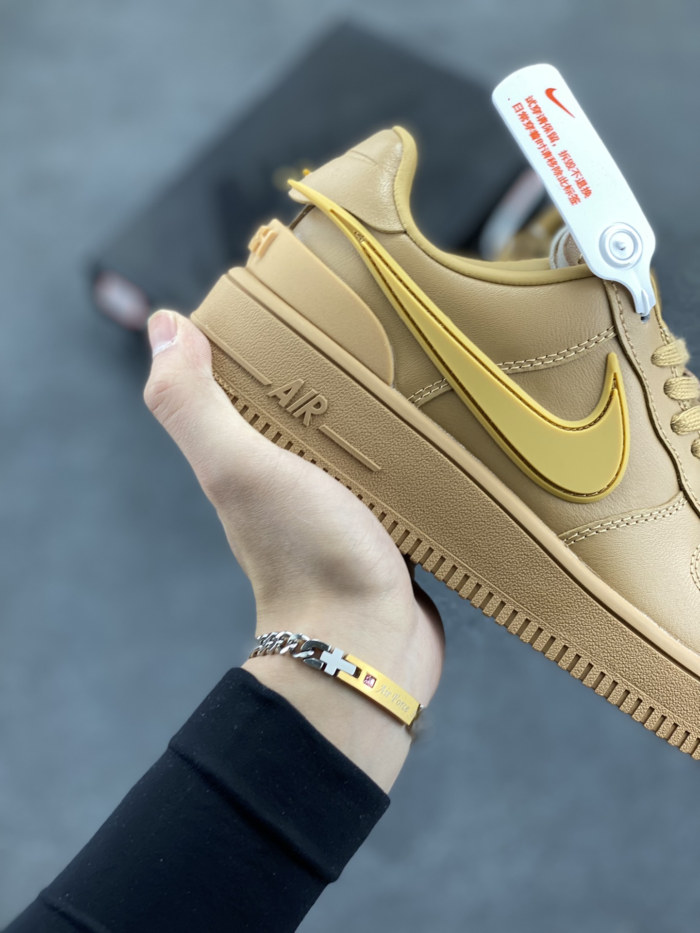 图片[6]-韩裔美籍设计师Yoon Ahn主理时尚品牌AMBUSH x Nike Air Force 1 Low SP\”Phantom\”空军一号宽底版系列低帮百搭休闲运动板鞋 货号：DV3464-8002 尺码：36 36.5 37.5 38 38.5 39 40 40.5 41 42 42.5 43 44 44.5 45-选品中心