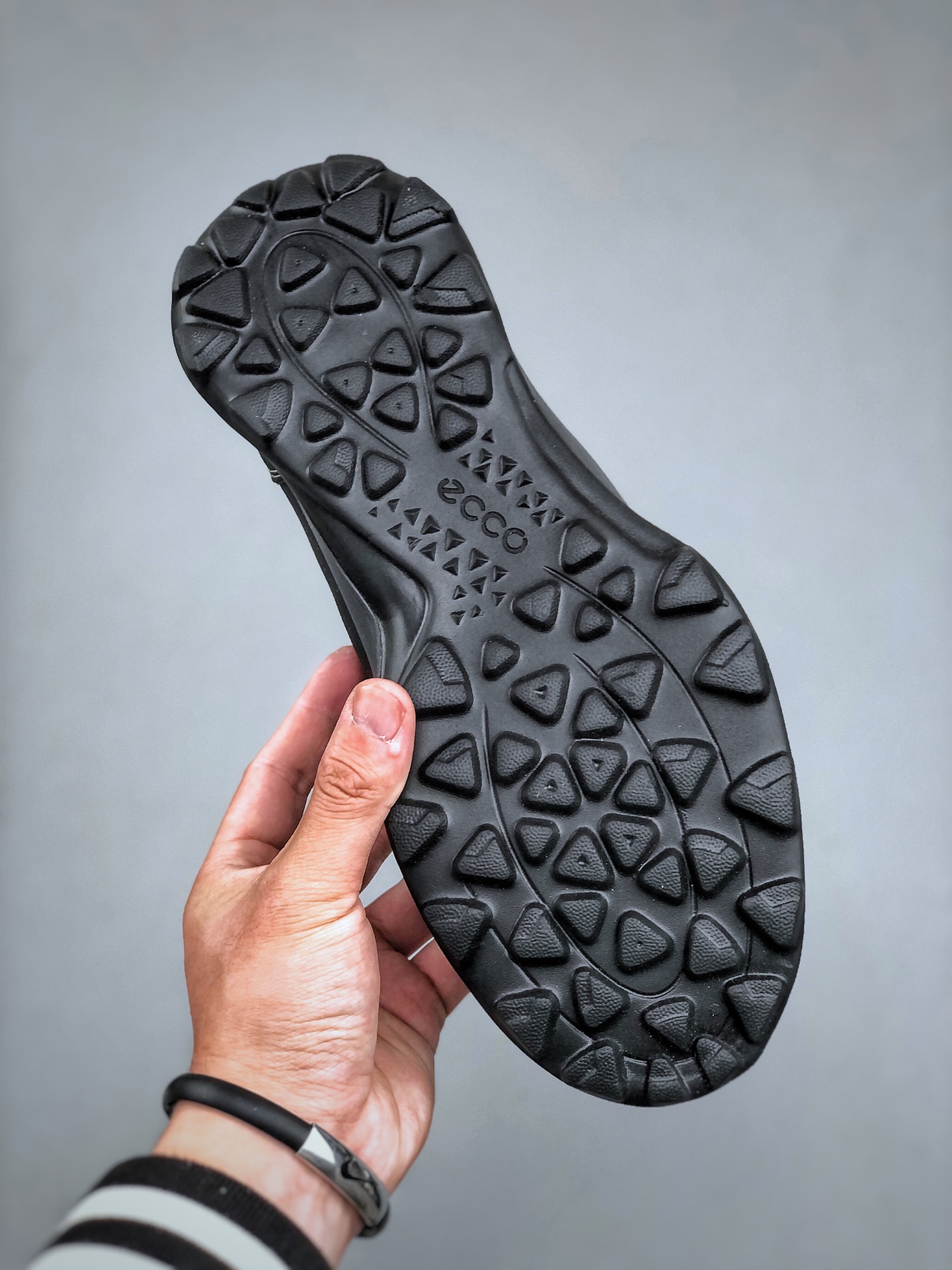 ECCO爱步男鞋真皮四季鞋 健步系列运动鞋休闲跑步鞋