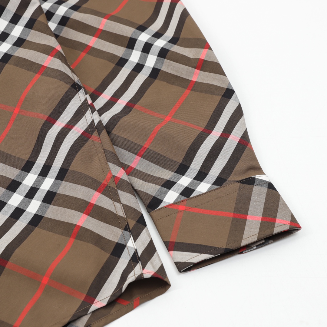 Burberry/巴宝莉 格纹棉质长袖衬衫