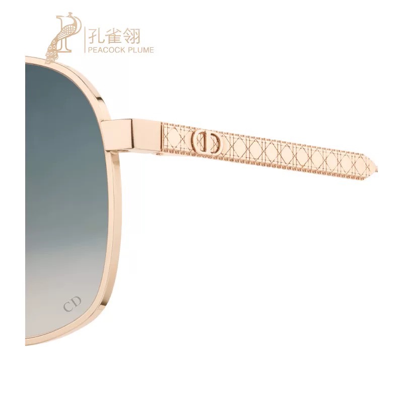  ‼️ 官网图 百搭素颜金丝框
DIOR
MOD：DIORCannage A3U
SIZE：58-14-
