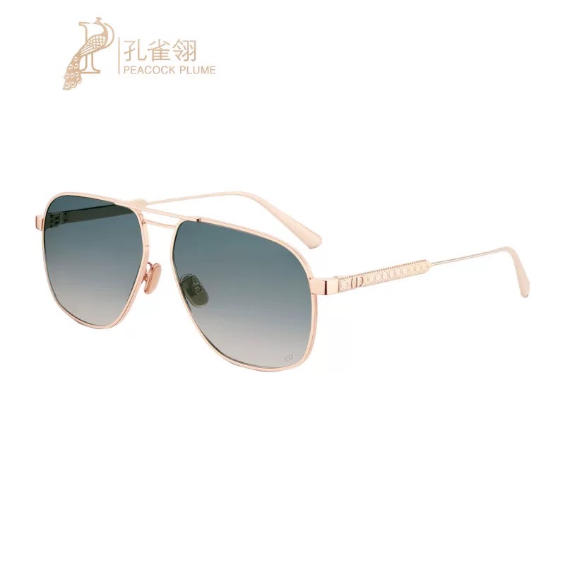  ‼️ 官网图 百搭素颜金丝框
DIOR
MOD：DIORCannage A3U
SIZE：58-14-