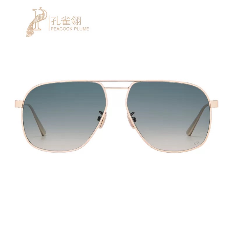  ‼️ 官网图 百搭素颜金丝框
DIOR
MOD：DIORCannage A3U
SIZE：58-14-