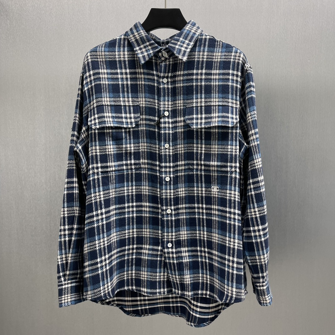🧧CE Chaqueta corta de cuadros de algodón TALLA: 36-42 100% algodón, corte extragrande, cuello de bata, puños con boton…
