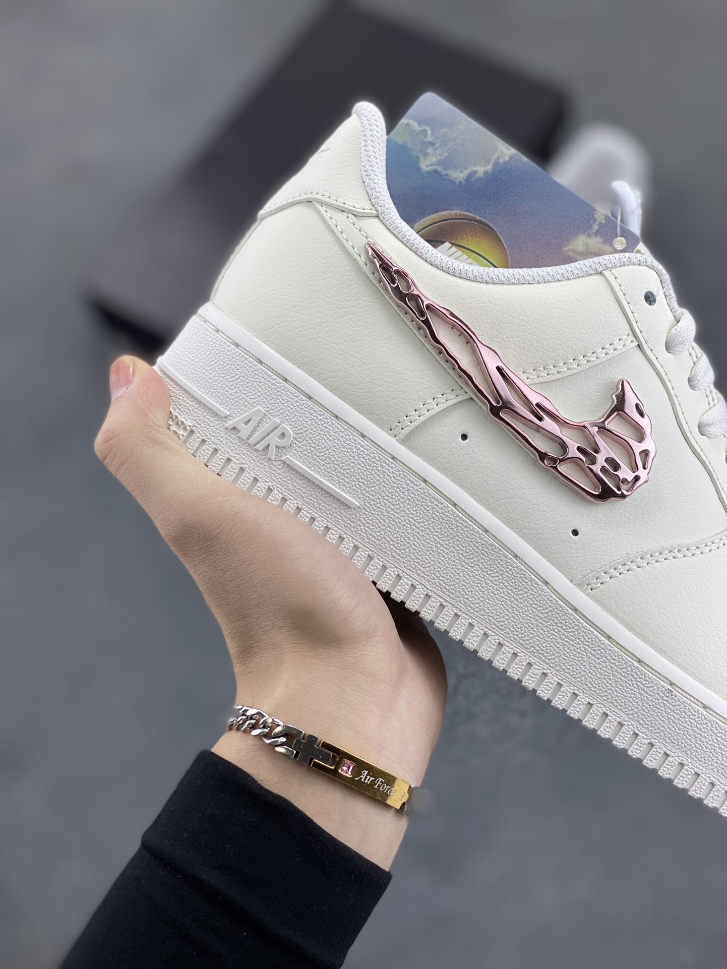 图片[6]-HY版本💯 Nike Air Force 1 Low 毒液 空军一号低帮运动休闲板鞋 原楦头原纸板 打造纯正空军版型 专注外贸渠道 全掌内置蜂窝气垫 原盒配件 原厂中底钢印、拉帮完美 货号：IF1686-161 尺码：36 36.5 37.5 38 38.5 39 40 40.5 41 42 42.5 43 44 44.5 45 46-选品中心