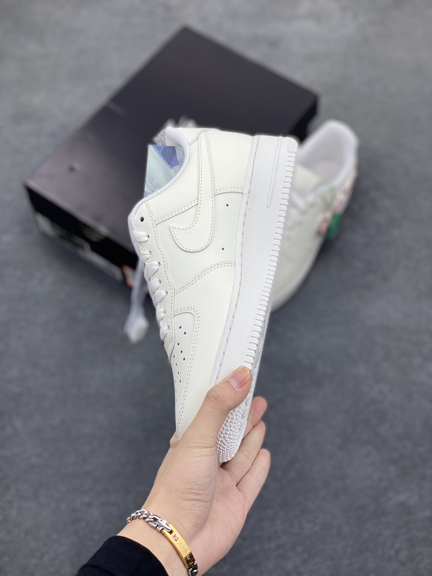 图片[3]-HY版本💯 Nike Air Force 1 Low 毒液 空军一号低帮运动休闲板鞋 原楦头原纸板 打造纯正空军版型 专注外贸渠道 全掌内置蜂窝气垫 原盒配件 原厂中底钢印、拉帮完美 货号：IF1686-161 尺码：36 36.5 37.5 38 38.5 39 40 40.5 41 42 42.5 43 44 44.5 45 46-选品中心