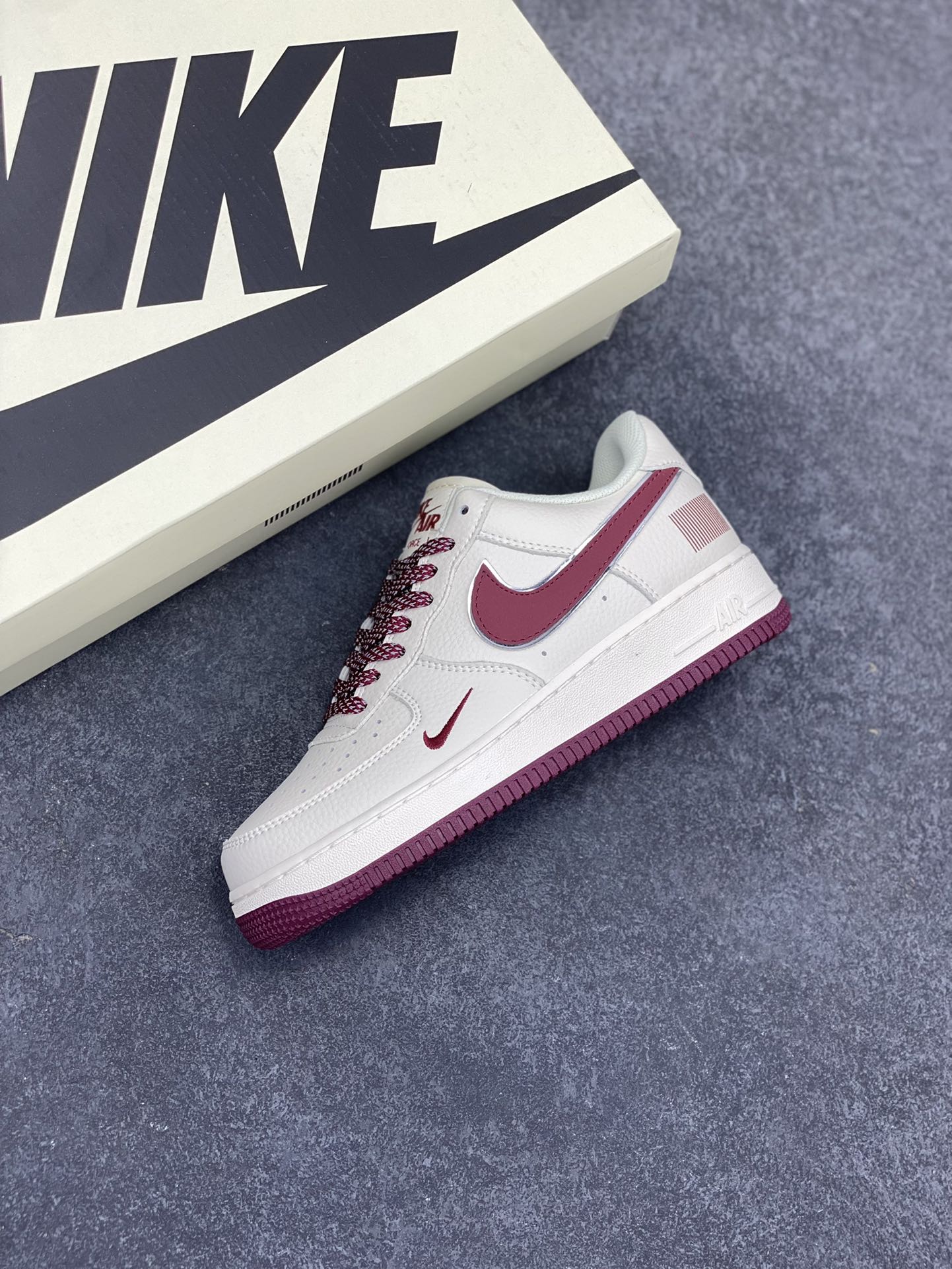 图片[7]-Nike Air Force 1 Low \’07 “二维码”米黑满天星低帮空军一号休闲板鞋 定制皮料 3M反光 原楦原纸板 纯正版型 清洁度完美 内置全掌气垫 货号：CU1836-961 尺码：36 36.5 37.5 38 38.5 39 40 40.5 41 42 42.5 43 44 44.5 45-选品中心