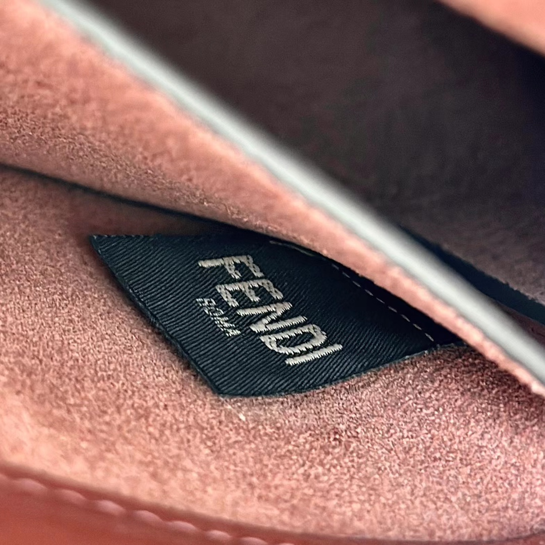 Fendi Peekaboo Iconic Small Bag Bordeaux Leather Handbag, 29 x 12 x 19 cm 8 i1740304098 48 6