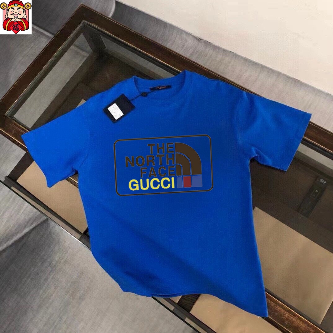 Gucci 品牌【GUCCI 古奇】(胖子福音) 男士休闲短袖T恤 2025春夏新品