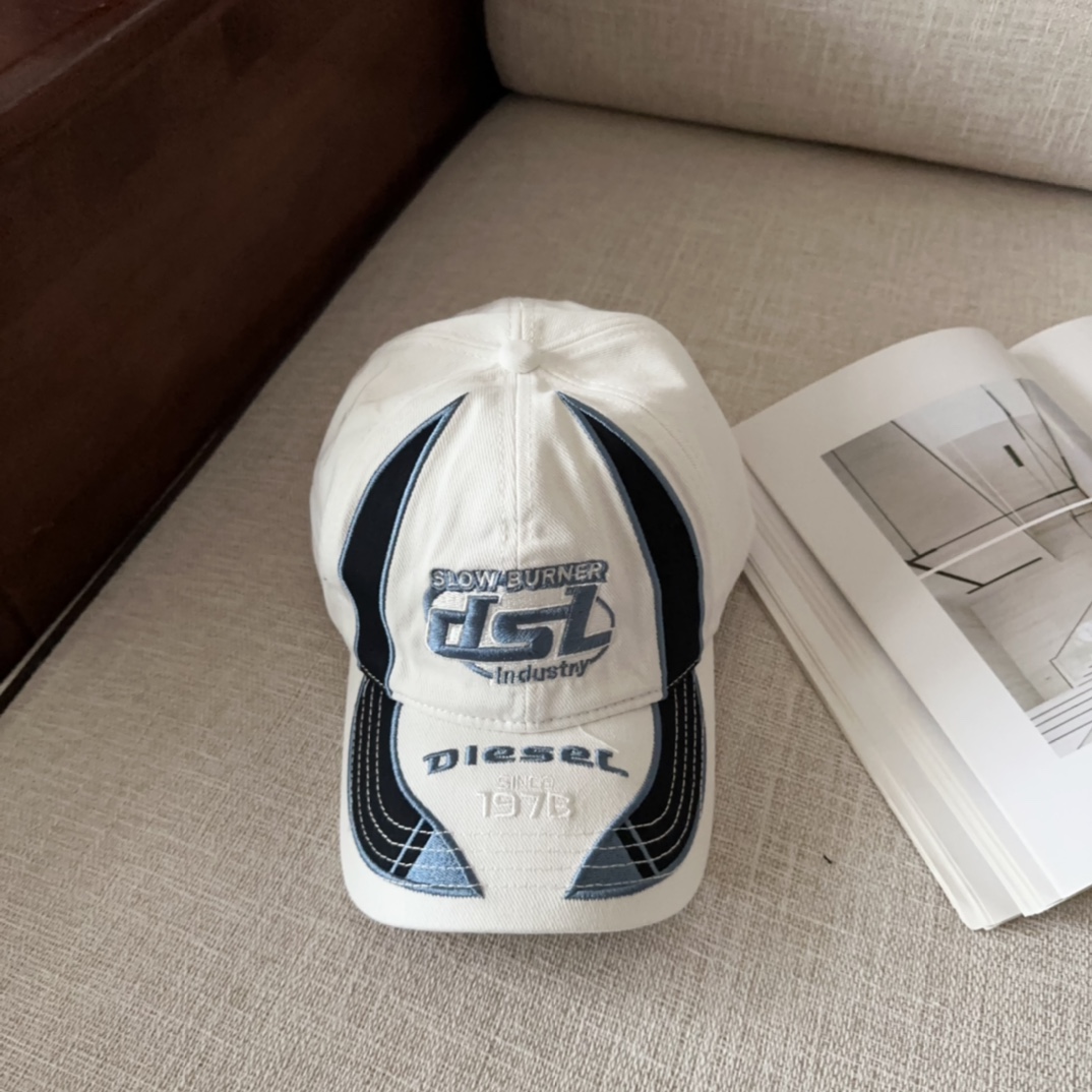 💰84 DIESE* SPRING BASEBALL CAP - 图片 1