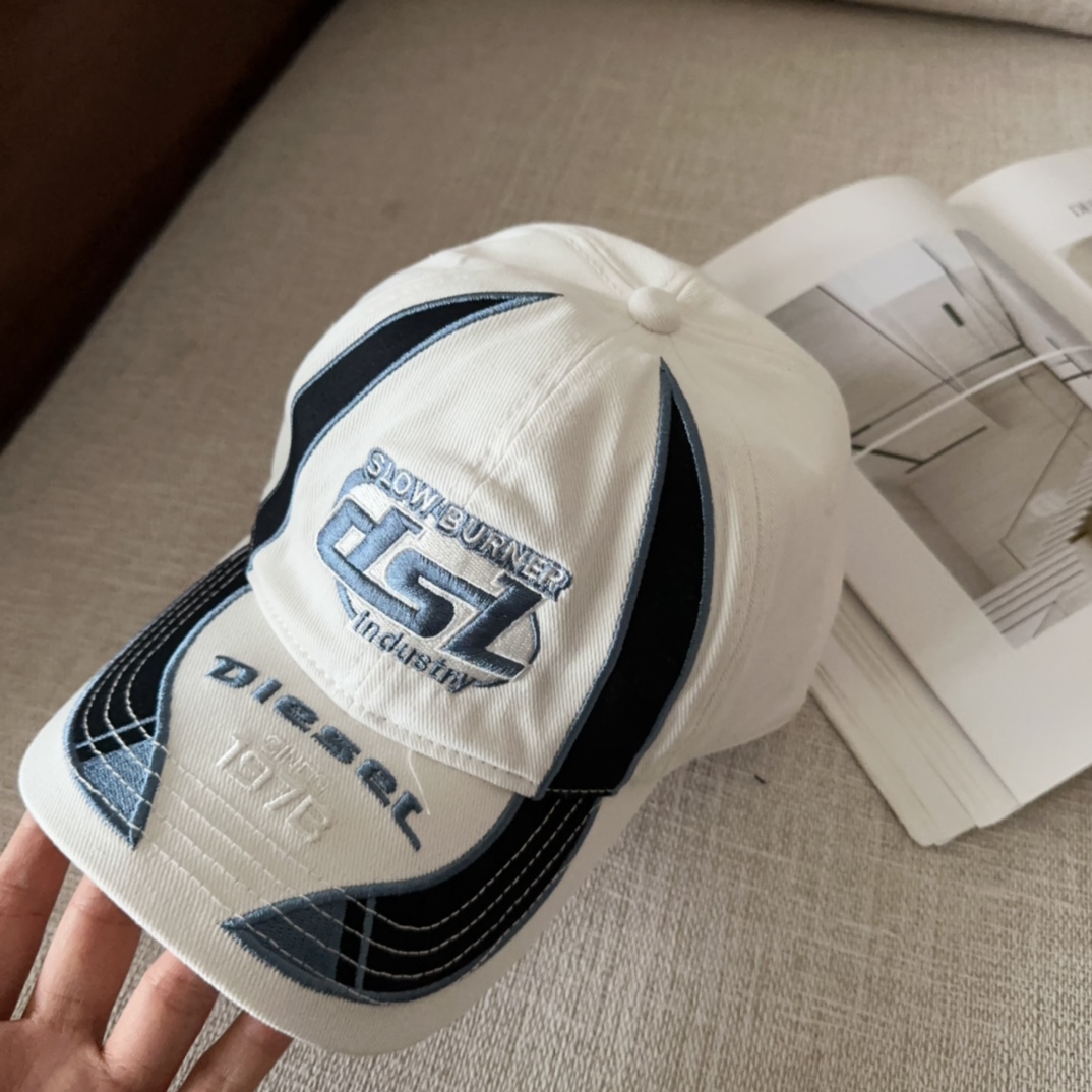 💰84 DIESE* SPRING BASEBALL CAP - 图片 3