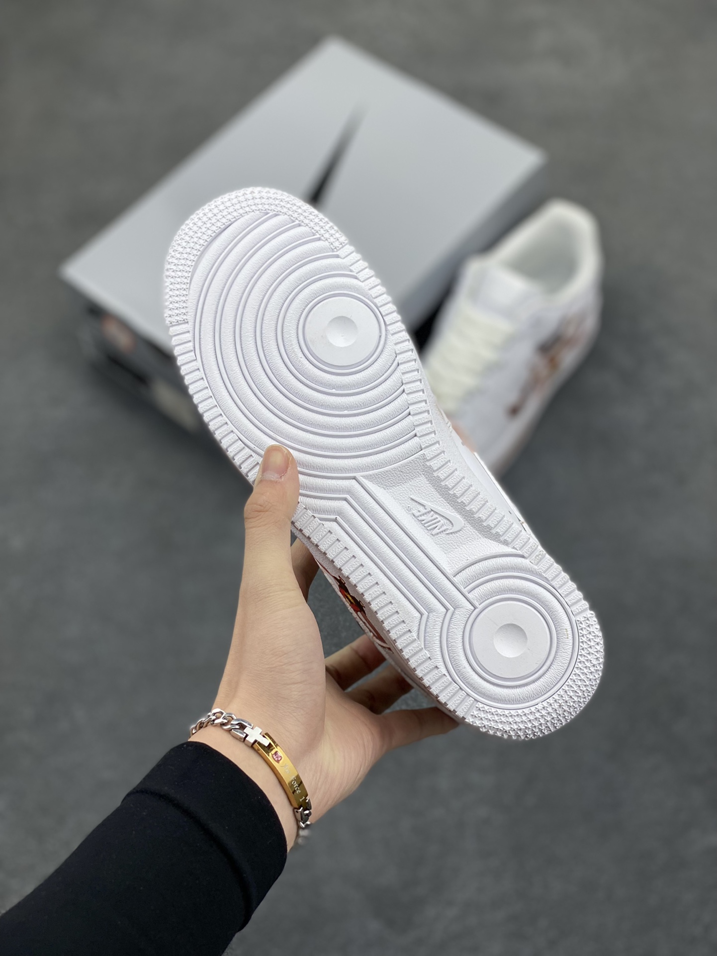 图片[5]-Nike Air Force 1 Low’07 中华动漫之哪吒闹海 空军一号低帮休闲板鞋 定制皮料 原厂3D打印 定制鞋盒 原楦原纸板 纯正空军版型 内置全掌气垫 货号：ZH0316-061 尺码：36 36.5 37.5 38 38.5 39 40 40.5 41 42 42.5 43 44 44.5 45-选品中心