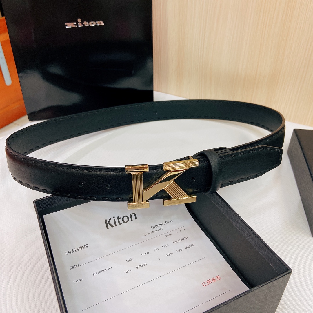 키톤 벨트 88582 Kiton Belt