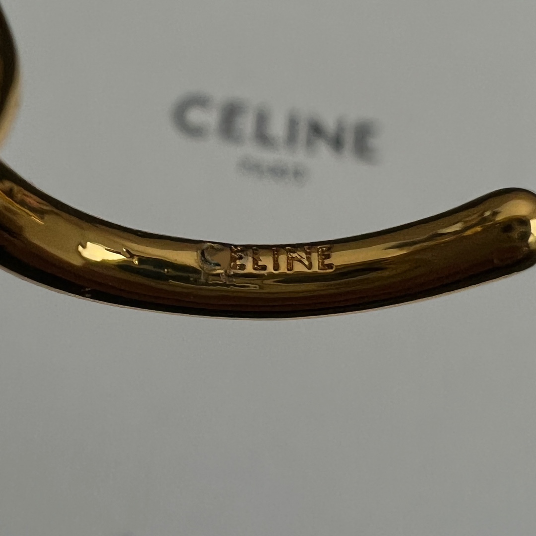 Celine Knot Ring in Brass with Gold Finishing, Adjustable Open Design 7 i1740413728 4916 5