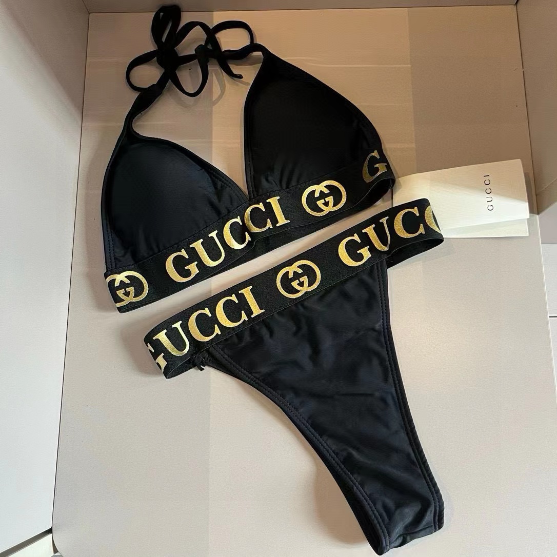 。

Gucci古奇比基尼👙，分体泳衣，S M L XL