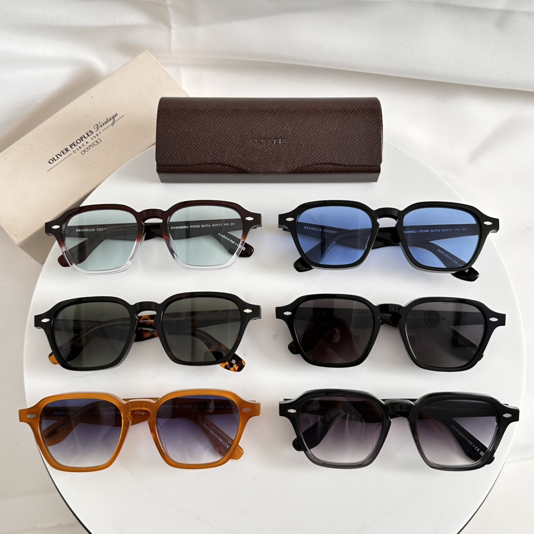  ‼️ 官网图 BRUNELLO CUCINELLI & Oliver PeoPles
MODEL：OV