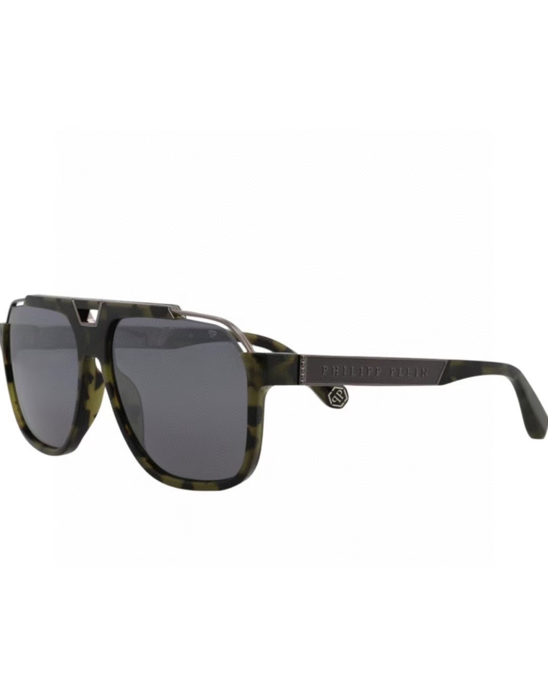  ‼️PHILIPP PLEI* 飞行员墨镜🕶️金属细节丰富。镜腿上饰有品牌字样标识～原版开发，细节满分