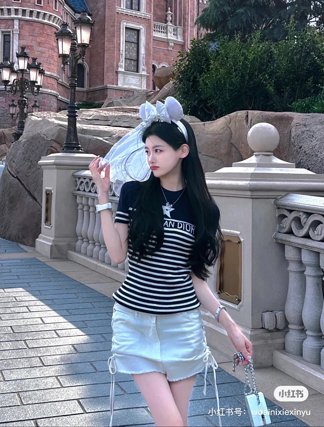 NO:311839,Model number D25022574 Dio* new style D family classic five-pointed star banner letter logo slim and slim, stretchy and stretchy striped sweater short-sleeved top!  Black, white, 36.38.40 (38 size bust 62, sleeve length 22, 54/fabric elastic large size is for reference only) post, dior, dior, T-shirt, alexander wang19860909款号D25022574 Dio*新款 D家经典五角星横幅字母logo修身显瘦高弹力条纹针织衫短袖上衣！黑色,白色,36.38.40（38码胸围62,袖长22,衣长54/面料弹力大尺寸仅供参考）发,,dior,dior,T-shirt,alexander wang,Women's clothing