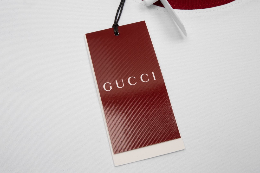 古驰/Gucci 夏季新款 小蓝蛇印花圆领短袖T恤