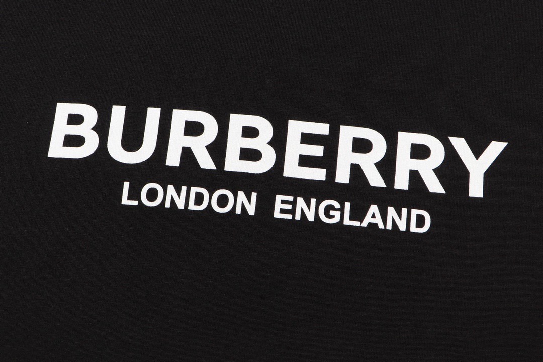 巴宝莉/Burberry 夏季新款高端品质 伦敦限定经典字母印花圆领短袖T恤