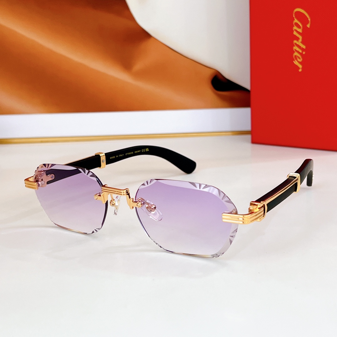  Cartier
MODEL：CT0533S
SIZE58口20-145
🔝🔝 变色➕30