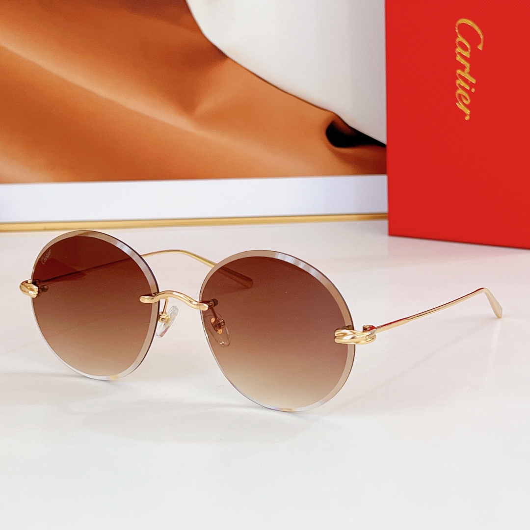 Cartier
MODEL：CT0475
SIZE53-21-145
🔝🔝 变色➕30